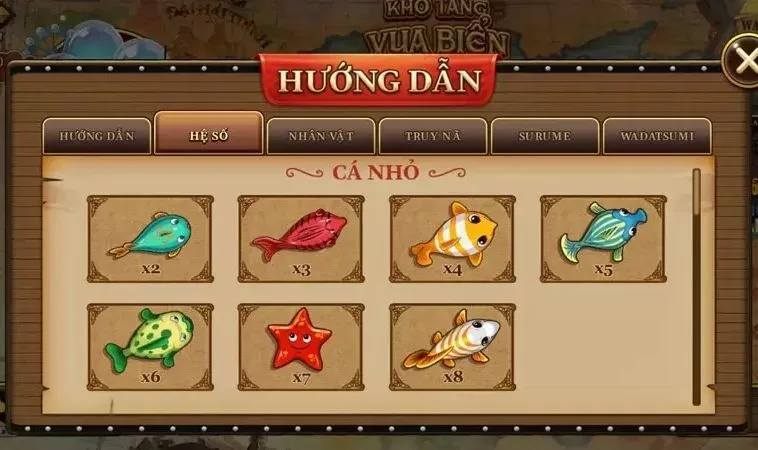 Khám Phá Game Bắn Cá Đại Hải Trình Đỉnh Cao Tại i9BET 2 Các sinh vật trong game Bắn Cá Đại Hải Trình tại i9BET